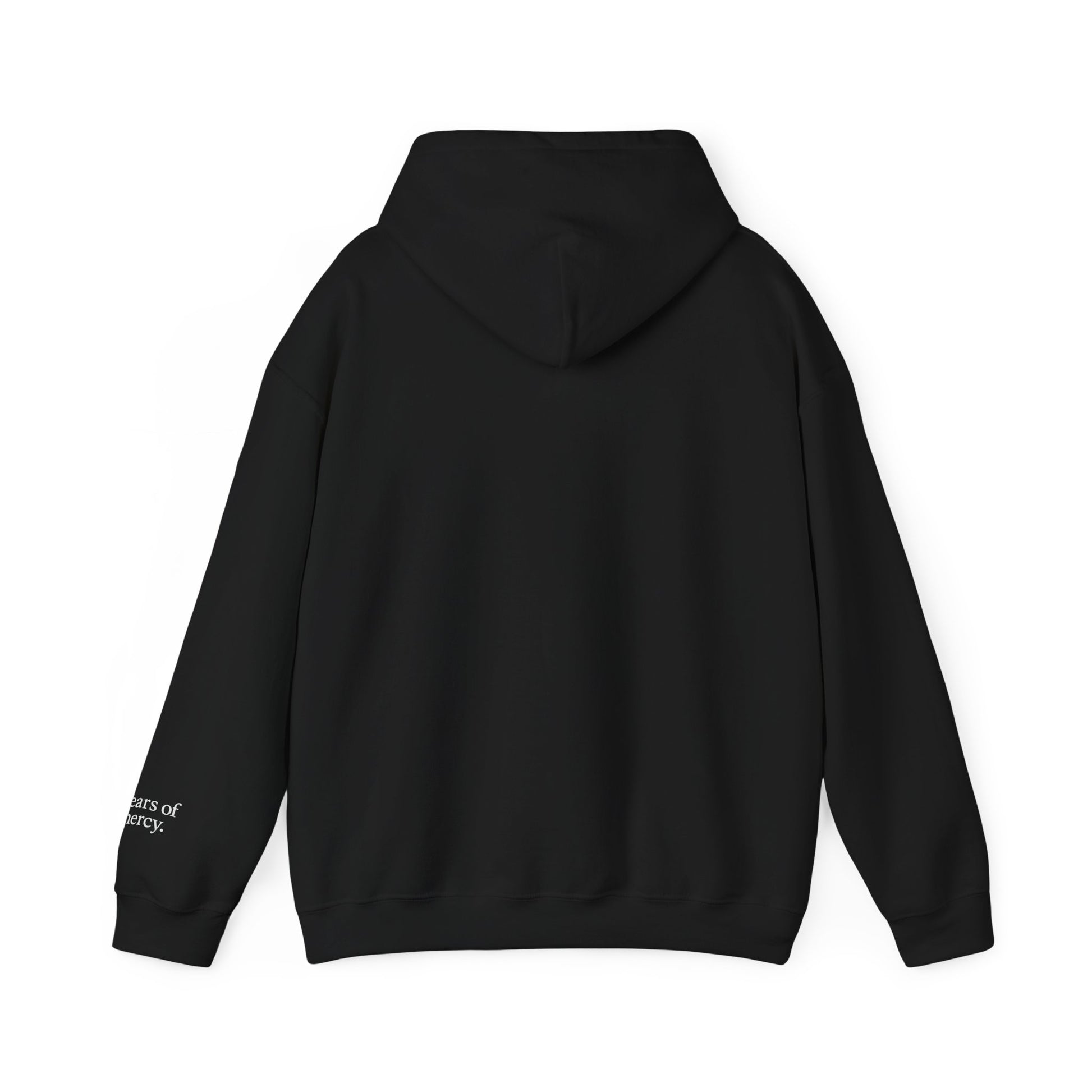Tears of mercy - Angel Hoodie | Unisex Heavy Blend (Black & Grey)