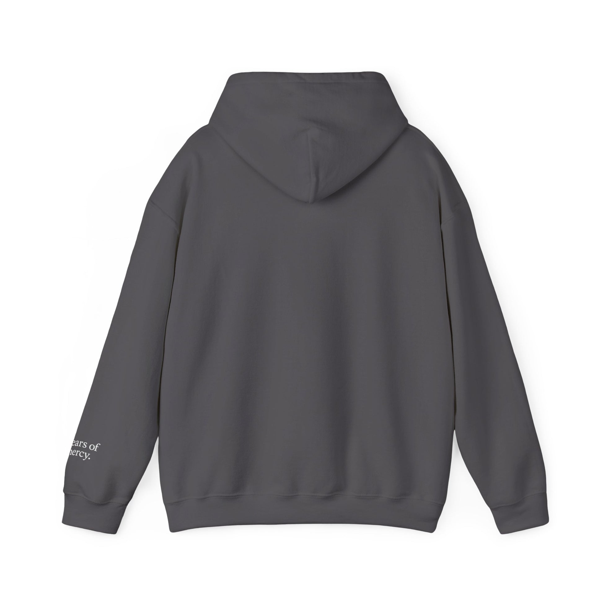 Tears of mercy - Angel Hoodie | Unisex Heavy Blend (Black & Grey)