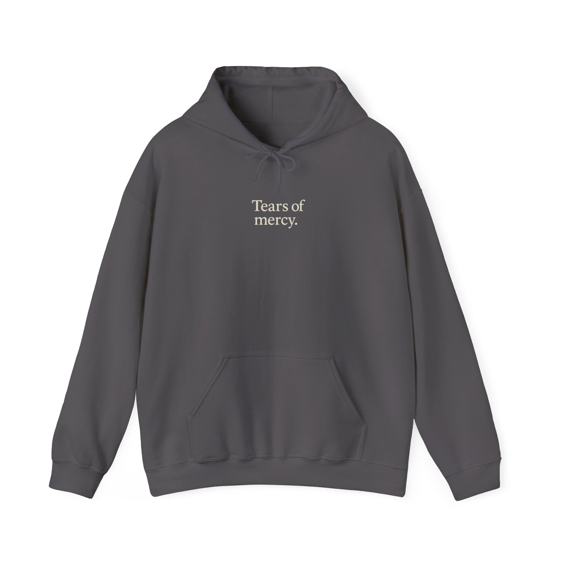 (Tears of mercy) SON of GOD Hoodie — Unisex Heavy Blend (Grey)