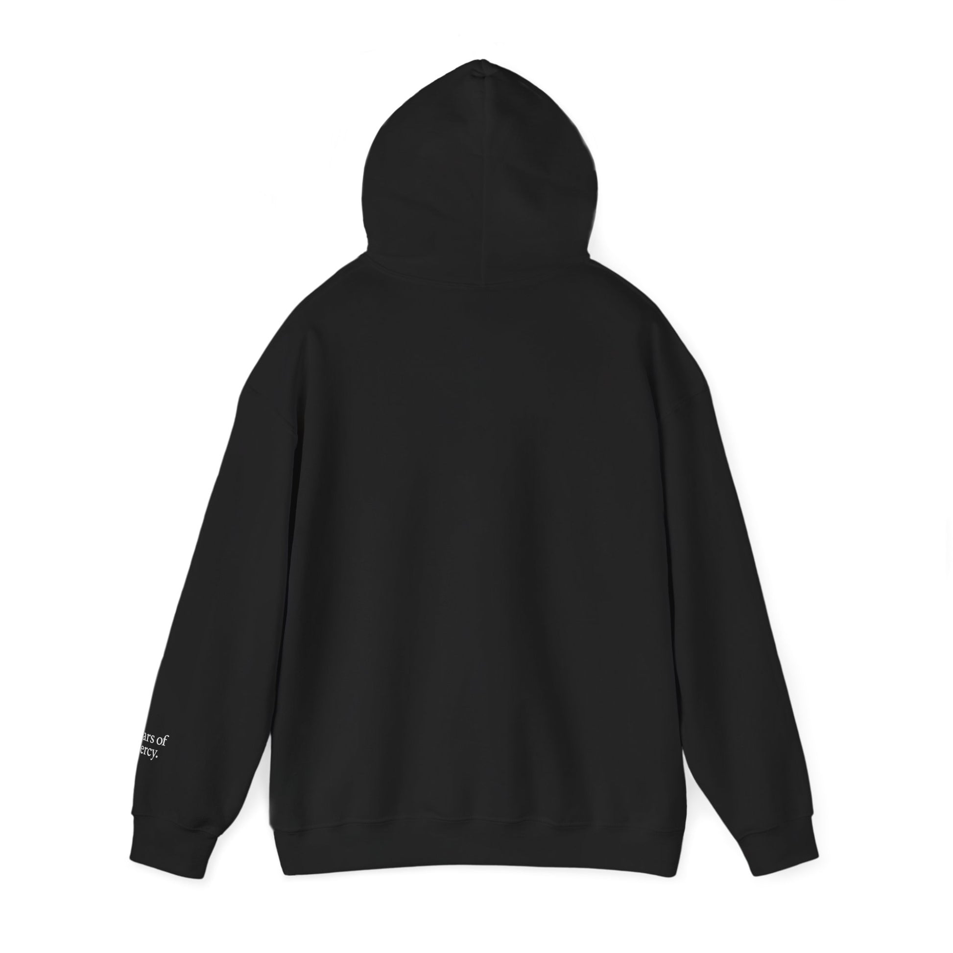 Tears of mercy - Angel Hoodie | Unisex Heavy Blend (Black & Grey)
