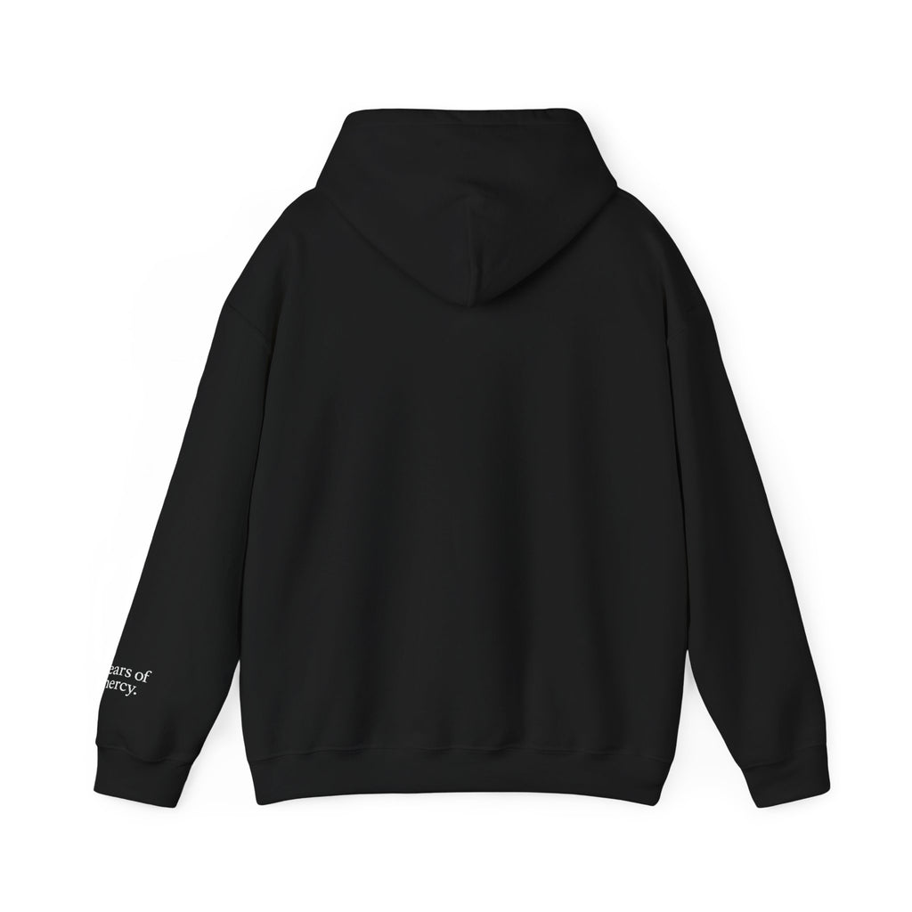 Tears of mercy - Angel Hoodie | Unisex Heavy Blend (Black & Grey)