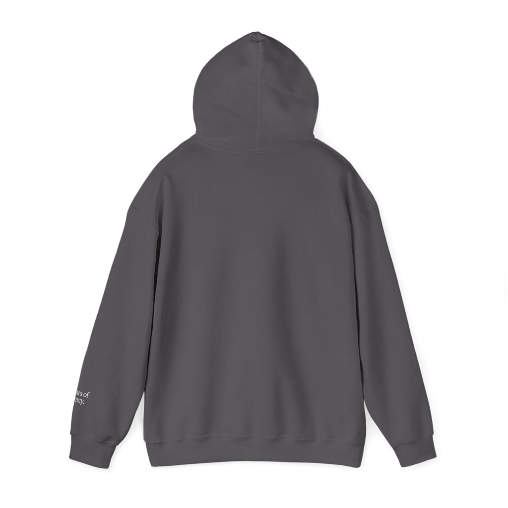 Tears of mercy - Angel Hoodie | Unisex Heavy Blend (Black & Grey)
